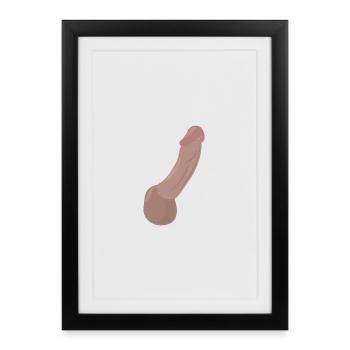 Impression K-18 - Affiche encadrée (27 × 37 cm) - noir - Devant