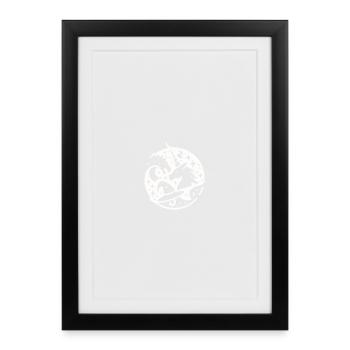Contes de fées - Affiche encadrée (27 × 37 cm) - noir - Devant