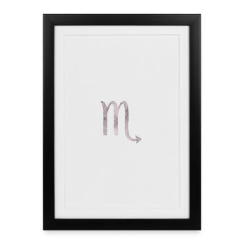 Scorpion - Affiche encadrée (27 × 37 cm) - noir - Devant