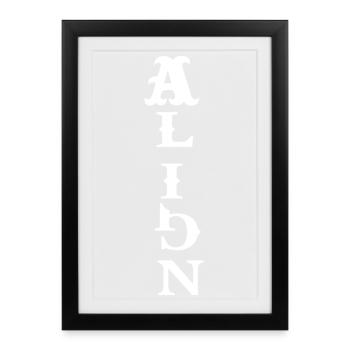 Peace – Spiritual Energy - Framed poster (27 × 37 cm) - black - Front