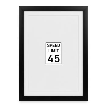 Limit - Affiche encadrée (27 × 37 cm) - noir - Devant