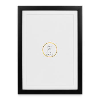 Pole Dance - Affiche encadrée (27 × 37 cm) - noir - Devant