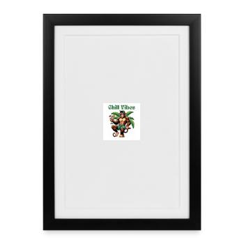 Chill Vibes - Framed poster (27 × 37 cm) - black - Front
