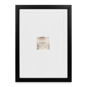 Sweat à capuche vintage John Doe - Affiche encadrée (27 × 37 cm) - noir - Devant