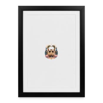 Royal Siam Cats of India - Framed poster (27 × 37 cm) - black - Front