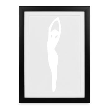 Dancing Dance - Framed poster (27 × 37 cm) - black - Front