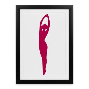 Dancing Dance - Framed poster (27 × 37 cm) - black - Front