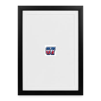 67 Patriotic Number - Framed poster (27 × 37 cm) - black - Front
