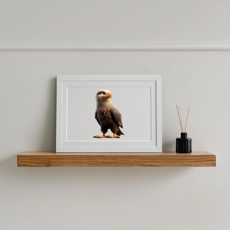 Eagle Bald Eagle Golden Eagle White-tailed Eagle Framed poster (37 × 27 cm)