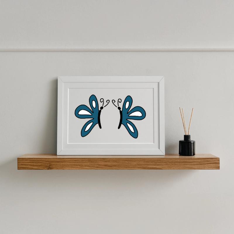 Muttertags Geschenk Mutter Muttertag Geschenkidee  Gerahmtes Poster (37 × 27 cm)