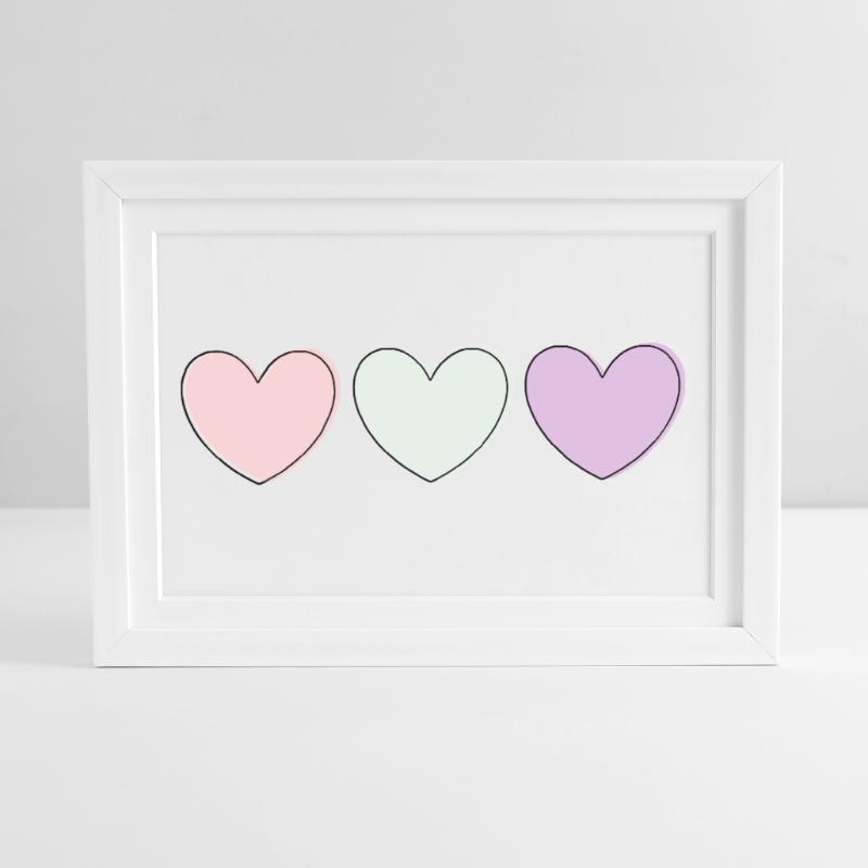 Muttertags Geschenk Mutter Muttertag Geschenkidee  Gerahmtes Poster (37 × 27 cm)