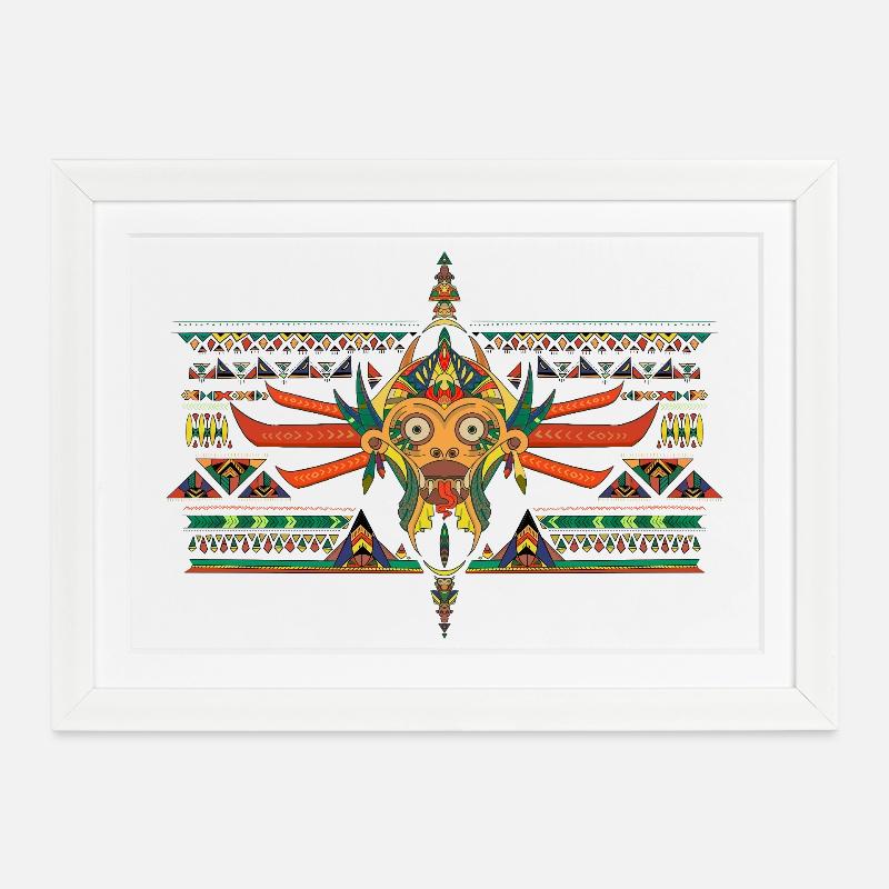 Gili Magic - Framed poster (37 × 27 cm) - white