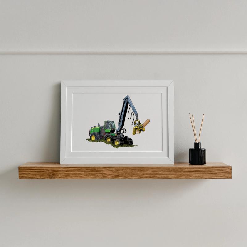 Affiche encadrée (37 × 27 cm)