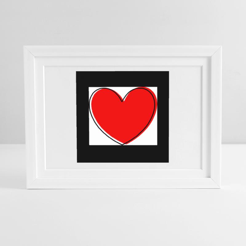 Muttertags Geschenk Mutter Muttertag Geschenkidee  Gerahmtes Poster (37 × 27 cm)