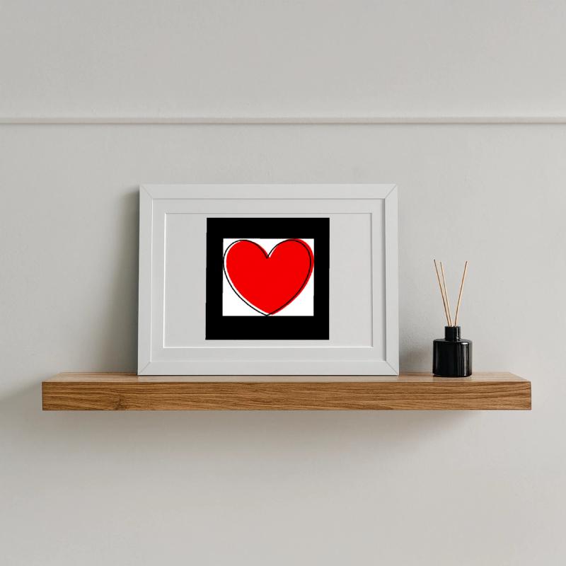 Muttertags Geschenk Mutter Muttertag Geschenkidee  Gerahmtes Poster (37 × 27 cm)