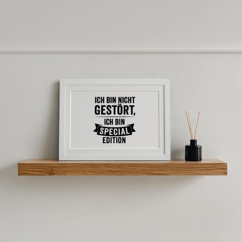 I'm Special Edition Framed poster (37 × 27 cm)