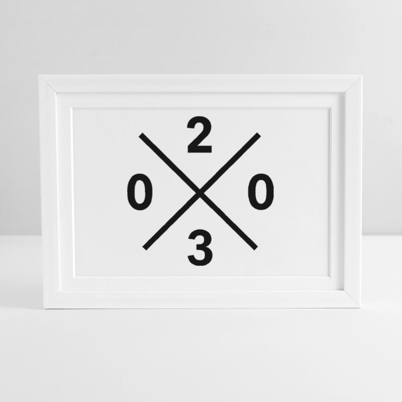 Dialing Code 0203 Duisburg Ruhrpott Merch Pullover Shirt Framed poster (37 × 27 cm)