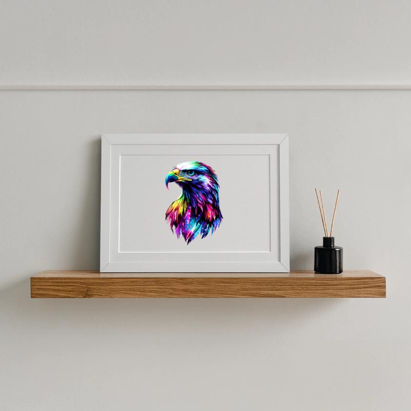 Eagle Bald Eagle Golden Eagle White-tailed Eagle Framed poster (37 × 27 cm)