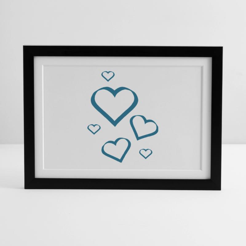Muttertags Geschenk Mutter Muttertag Geschenkidee  Gerahmtes Poster (37 × 27 cm)