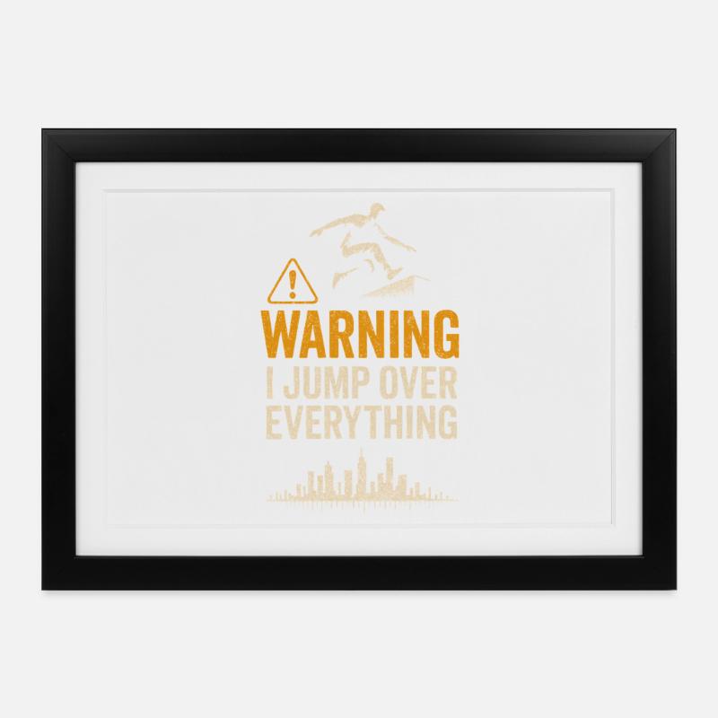 Life is too short for bad coffee - Framed poster (37 × 27 cm) - black