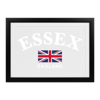 Essex, England - Gerahmtes Poster (37 × 27 cm) - Schwarz - Vorne