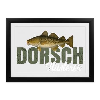 Dorsch Flüsterer - Gerahmtes Poster (37 × 27 cm) - Schwarz - Vorne