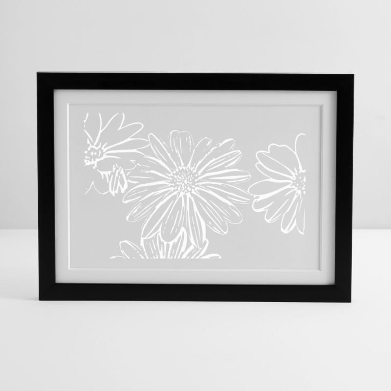 Muttertags Geschenk Mutter Muttertag Geschenkidee  Gerahmtes Poster (37 × 27 cm)