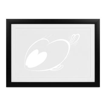 Trickster-Geschwindigkeit. - Gerahmtes Poster (37 × 27 cm) - Schwarz - Vorne