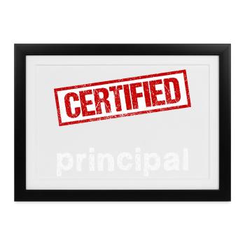 Manager - Gerahmtes Poster (37 × 27 cm) - Schwarz - Vorne