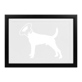 SUB WOOF WOOF - Gerahmtes Poster (37 × 27 cm) - Schwarz - Vorne
