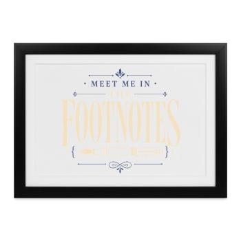 Poetcore Poet Poesie Dark Academia Geschenk - Gerahmtes Poster (37 × 27 cm) - Schwarz - Vorne