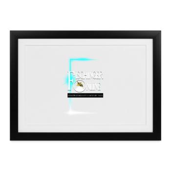 Fischinger Online Grenzwissenschaft - Gerahmtes Poster (37 × 27 cm) - Schwarz - Vorne
