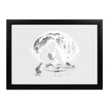 Bigfoot Metzger - Gerahmtes Poster (37 × 27 cm) - Schwarz - Vorne