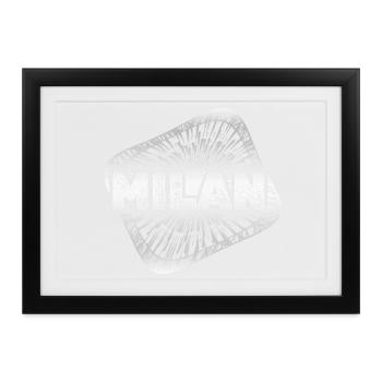 Geschenk für Entwurf - Gerahmtes Poster (37 × 27 cm) - Schwarz - Vorne