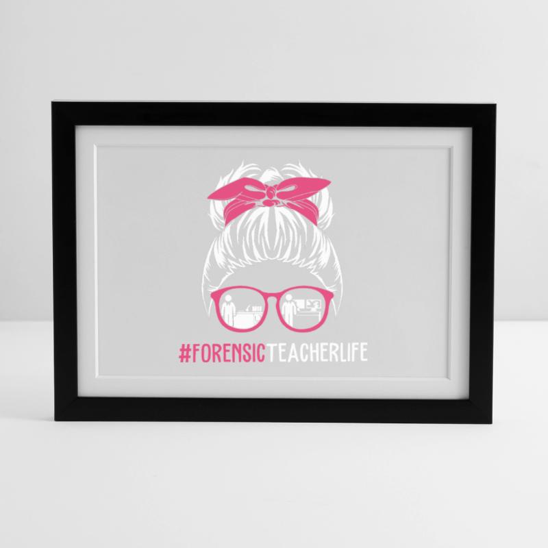 Forensics, Forensic Scientists, Forensic Science Framed poster (37 × 27 cm)