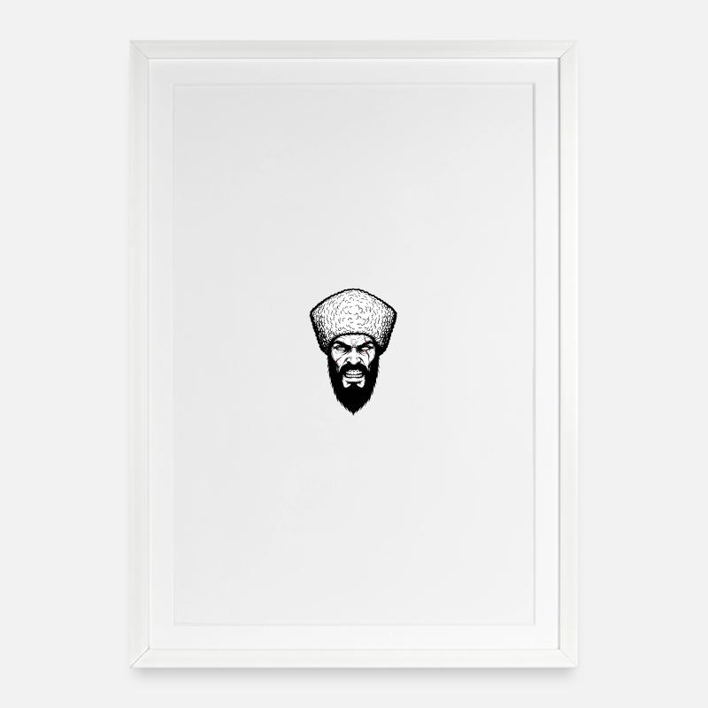 БойсгӀар - Affiche encadrée (49 × 69 cm) - blanc