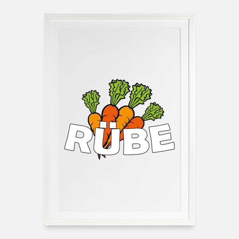 NAVET - Affiche encadrée (49 × 69 cm) - blanc