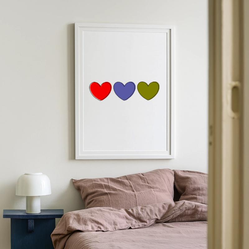 Muttertags Geschenk Mutter Muttertag Geschenkidee  Gerahmtes Poster (49 × 69 cm)