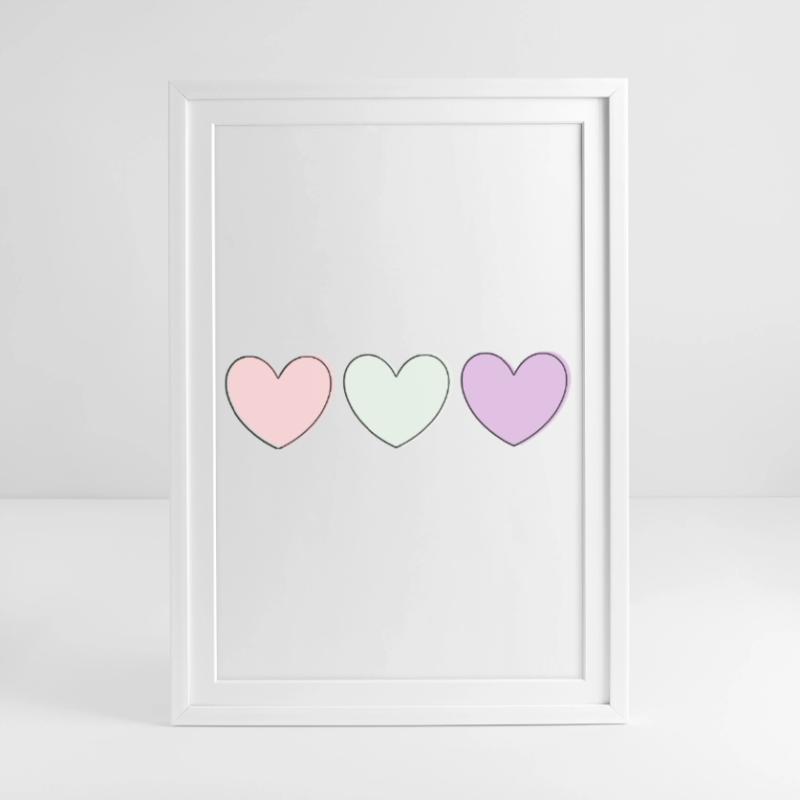 Muttertags Geschenk Mutter Muttertag Geschenkidee  Gerahmtes Poster (49 × 69 cm)