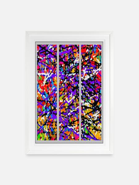 jtrjptjchinskij - Gerahmtes Poster (49 × 69 cm) - Weiß