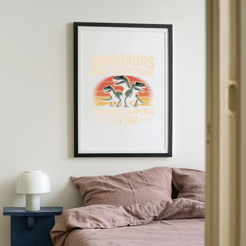 Funny Software Developer Copy Humor Framed poster (49 × 69 cm)