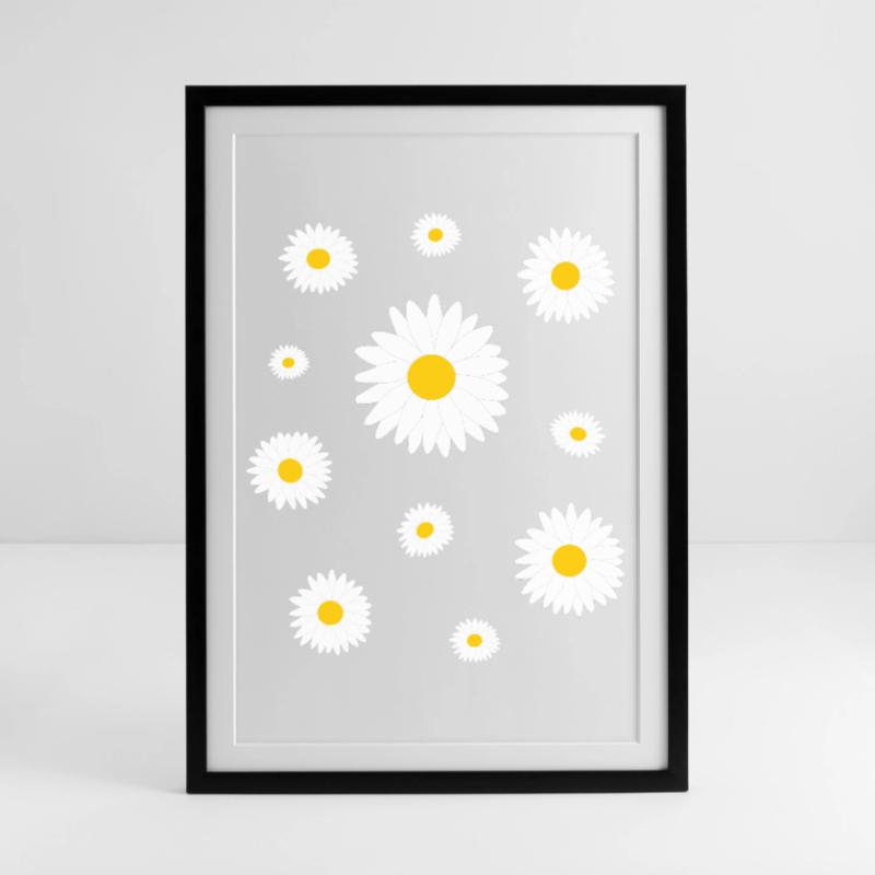 Muttertags Geschenk Mutter Muttertag Geschenkidee  Gerahmtes Poster (49 × 69 cm)