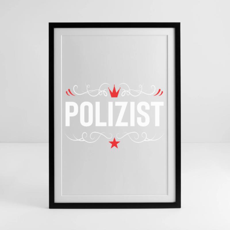 Programmierer Beruf Gerahmtes Poster (49 × 69 cm)