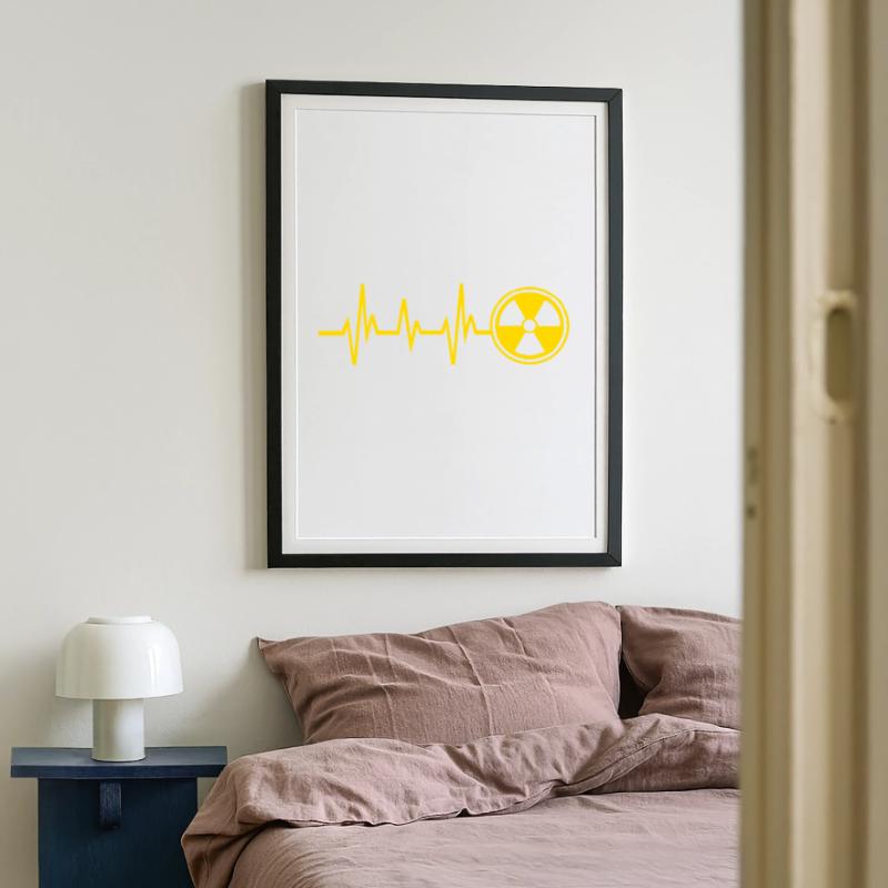 X-ray technician Framed poster (49 × 69 cm)