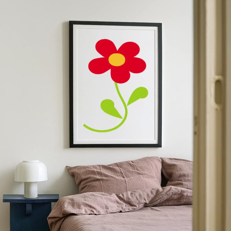 Muttertags Geschenk Mutter Muttertag Geschenkidee  Gerahmtes Poster (49 × 69 cm)