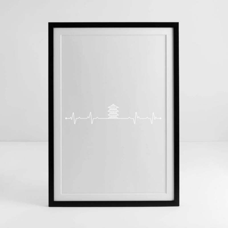Cannot determine design without the attached image Framed poster (49 × 69 cm)