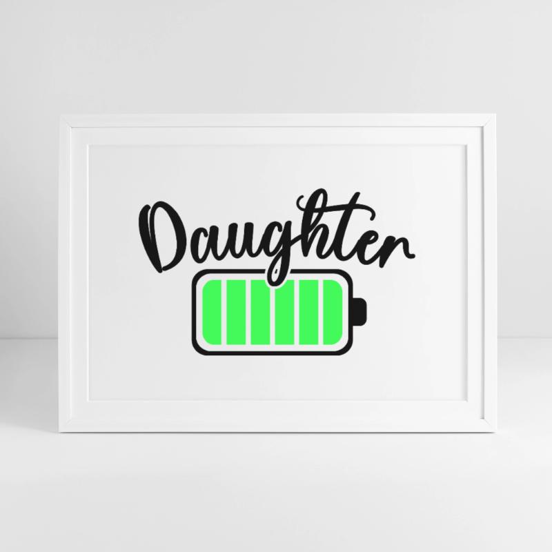 Neon Bar Equalizer Pattern Framed poster (69 × 49 cm)