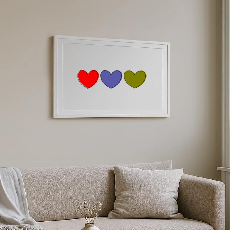 Muttertags Geschenk Mutter Muttertag Geschenkidee  Gerahmtes Poster (69 × 49 cm)