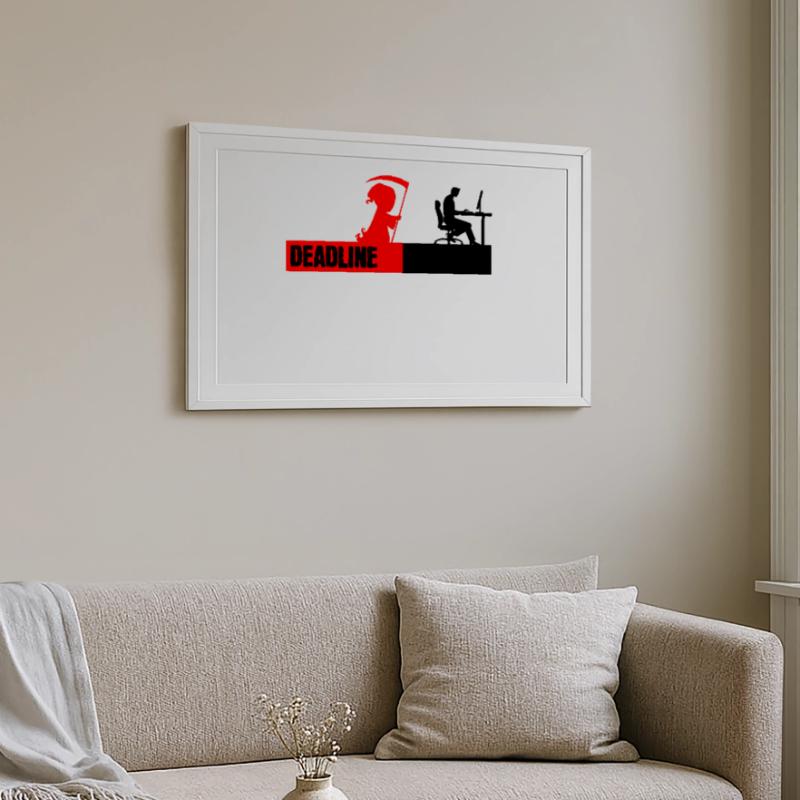 Correction de bugs Script Dev Développeur Computerfreak Affiche encadrée (69 × 49 cm)