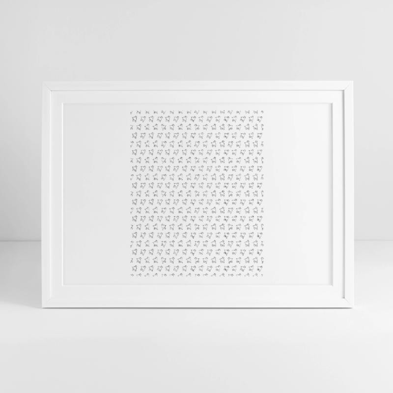 Cannot analyse due to missing image Framed poster (69 × 49 cm)